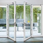 Classic Series - Tsis yog-thermal Break sab nraud aluminium french qhov rooj
